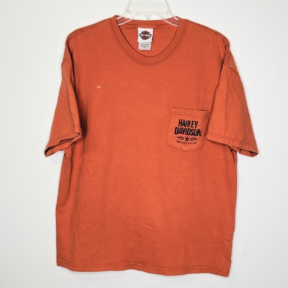 Harley-Davidson Other - Harley Davidson Pocket T-shirt Orange Florida